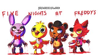 DXFan619 Plays  Five Nights At Freddys Horrible Halloween 2014  Day 1 [upl. by Orlina]