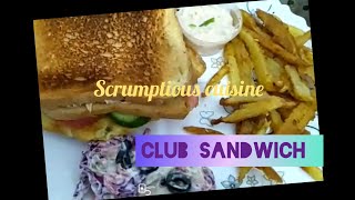 Club sandwich recipechicken club sandwichRestaurant chicken club sandwichscrumptious cuisine [upl. by Niajneb922]