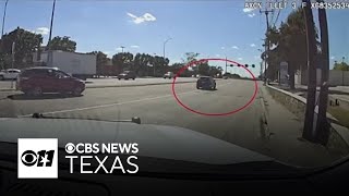 Richardson police release video from highspeed chase shooting that ended in Dallas [upl. by Dirrej]