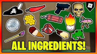 How to get ALL INGREDIENTS in WACKY WIZARDS 🧙  Roblox [upl. by Atinuaj290]