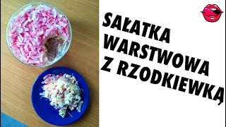 💐 🐣🐥Sałatka warstwowa WIOSENNA  WIELKANOCNAsałatki na święta 🐣🐥💐  Atlas Smaków [upl. by Sabu792]