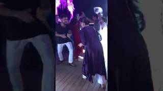 AnushkaVirat Dancing At YuvrajHazels Wedding [upl. by Akin389]