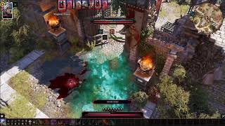 Divinity Original Sin 2 Cheesing Early Dallis using Deathfog [upl. by Ayardna262]