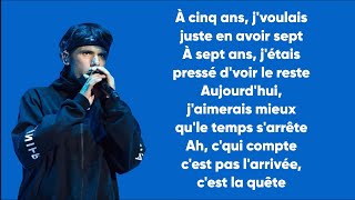 Orelsan  La quête ParolesLyrics [upl. by Hakilam]