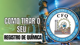 Como Tirar o Registro Profissional de Química CRQ – Passo a Passo Completo [upl. by Dorman]