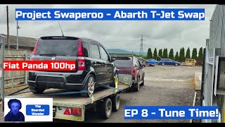 Fiat Panda 100hp  Abarth Panda Turbo TJet engine swap Ep 8 [upl. by Crowns416]