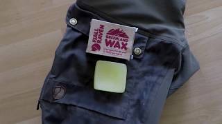 Outdoor Gear Waxing My Fjallraven Keb Trousers  Coach Josh Wood [upl. by Massarelli]