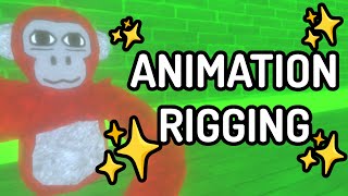 How to add Animation Rigging to your Gorilla Tag Fan Game [upl. by Othe]