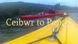 Cardigan Bay Sea Kayakers 288 Ceibwr to Poppit [upl. by Noivart]