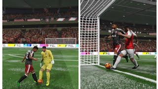 Dream League Soccer  Chrisene robs the GK and forces Penetra own goal  AZ Alkmaar 03 Exeter City [upl. by Ahsercal126]