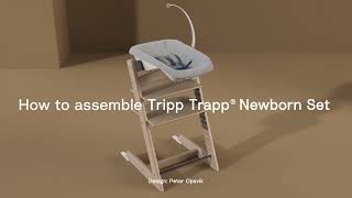 How to assemble the Tripp Trapp® Newborn Set [upl. by Maurizia]