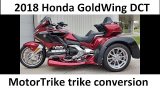 2018 Honda GoldWing DCT MotorTrike with trailer [upl. by Alla]