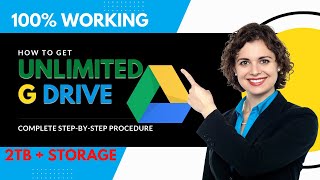 How to Get Unlimited GDrive Storage For Free  Drive Unlimited Storage  100 working method [upl. by Ahsem927]