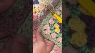 my new favorite crochet blanket ✨ crochet aesthetic diy crochetblanket shortsvideo [upl. by Eimaraj]