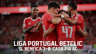 Extended Highlights  SL Benfica 30 Casa Pia AC [upl. by Mian]