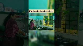 💁 Kitchen cleaning routine 🌺 shorts viral blog reels cleaning kitchen indian [upl. by Cantone679]