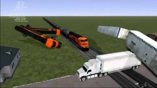 Railworks Dramatic Crash [upl. by Keryt]