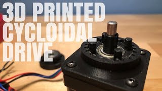 3D Printed Cycloidal Drive  What They Are How They Work and Testing [upl. by Dot]