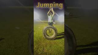 Jumping 💪🏻youtubeshortstrendingfitnessgymyoutubeytshortsshortsviralvideoexercisemusic [upl. by Ecille549]