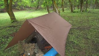 DIY silpoly tarp [upl. by Wynne978]