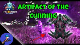 How to Get the Artifact of the Cunning on The Center Map in Ark Survival Ascended [upl. by Liddle]