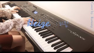 헤이즈 Heize  바람 Wind Piano Cover 2 chorus Jazz Solo [upl. by Pape]