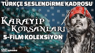 Karayip Korsanları Serisi 5Film Türkçe Dublaj Kadrosu [upl. by Ahsenik]