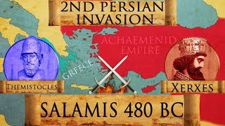 Battle of Salamis 480 BC Persian Invasion of Greece DOCUMENTARY [upl. by Nahtanod]