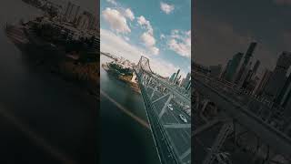 nearly lost my drone in the River 🫣🇦🇺 australia brisbaneaustralia storybridge [upl. by Ansaev]