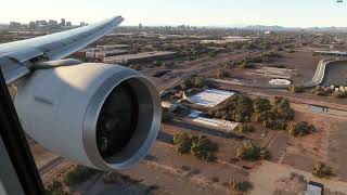 MSFS Las Vegas to Phoenix in 777 [upl. by Akemihs665]