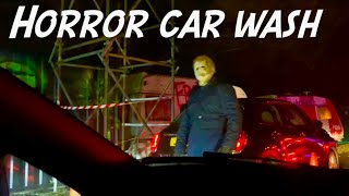 HORROR CAR WASH 🔪 Rainton Arena  HALLOWEEN 🎃 [upl. by Treble210]