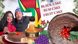 BLACK CAKE  FRUIT CAKE  RUM CAKE RECIPE BOMBAYLEMONADE [upl. by Adabelle]