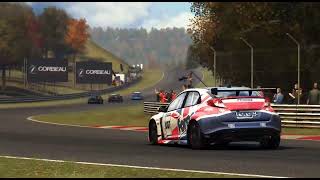 Honda Civic Touring Car Circuit Mont Tremblant South Loop 2nd race [upl. by Acinat]