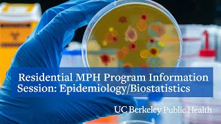 Residential MPH Programs Information Session Epidemiology amp Biostatistics [upl. by Akemeuwkuhc]