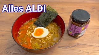 Miso II Alles ALDI  NikuMiso und MisoRamen [upl. by Bernadina]