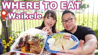 WAIKELE FOOD TOUR  Where to eat in Waikele Oahu Hawaii Support Local Food Trucks [upl. by Herrle949]