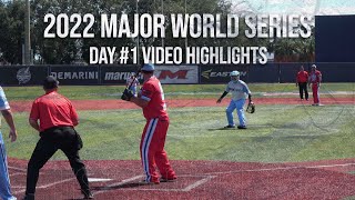 Day 1 Video Clips  2022 USSSA Major World Series [upl. by Odla]