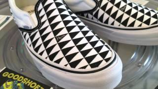 Vans66 OG Classic Slipon  Pilgrim Surf Supply  True White  Black  31916 [upl. by Allertse]