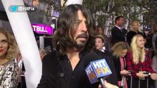 Dave Grohl on producing Zac Brown Band at the 2013 AMAs red carpet [upl. by Lieno]