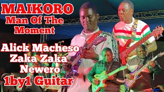 Maikoro Arikupisa 🎸Alick MachesoZaka ZakaNowero 1by1 Guitar On Stage Latest Watch Till End [upl. by Ellennahc]