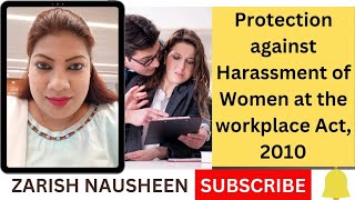 Harassment at Workplace  Examples of Harassment Behaviours  Law of Protection against Harassment [upl. by Aeneg]