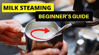 Milk steaming tutorial How to steam milk for a perfect latte art cortadolatteCappuccino [upl. by Ahsinned]