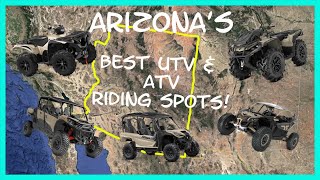 Arizonas Top 6 Best UTV amp ATV Riding Locations [upl. by Eveneg92]