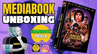 ANGEL TERMINATORS 轟天皇家將  Shamrock Media Mediabook Bluray Unboxing amp Review [upl. by Mirna761]