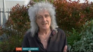 Brian May ITV News London on Basements 12052016 [upl. by Christianity762]