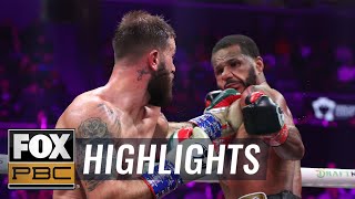 Caleb Plant vs Anthony Dirrell  FULL HIGHLIGHT  PBC on FOX [upl. by Haywood]