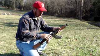 full auto Ruger 1022 and AK 22 Happy Thanksgiving [upl. by Suravart]