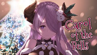 Nightcore  Carol Of The Bells Lyrics [upl. by Hazel691]