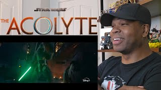 The Acolyte  Wookie Jedi amp Lightsaber Whip Trailer  Reaction [upl. by Marylin]