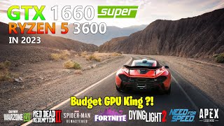 GTX 1660 Super  Ryzen 5 3600  15 Games Tested  1080p [upl. by Idnaj]